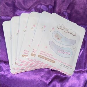 The Crème shop Beaty Bright Under Eye patches- 3 sets